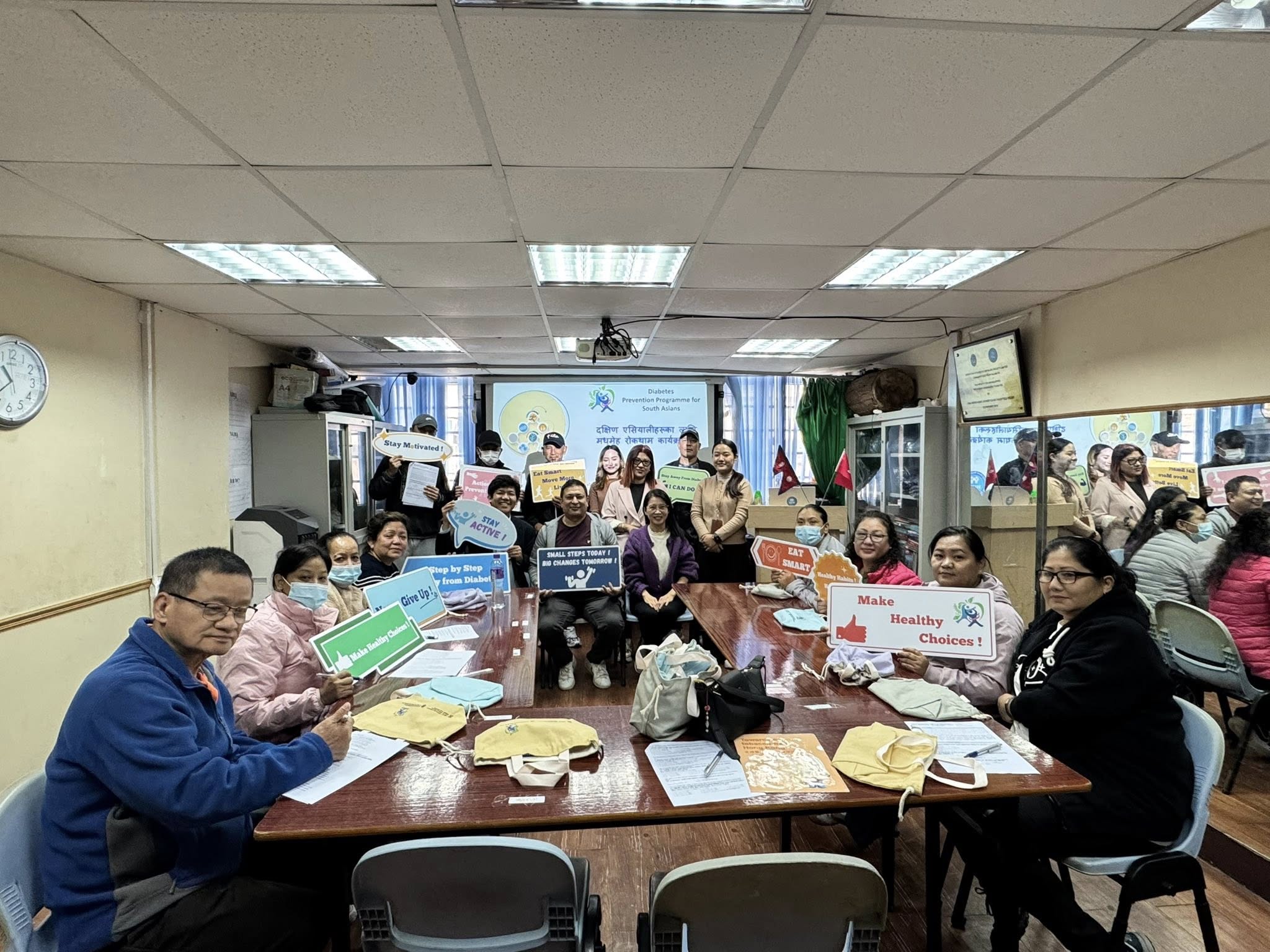 समुदायलाई मधुमेहबारे आवश्यक ज्ञान